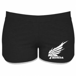 Женские шорты Honda skull - PrintSalon