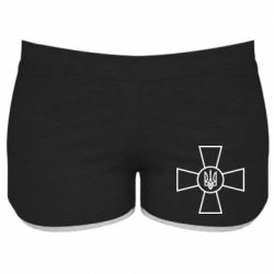 Женские шорты Хрест ЗСУ - PrintSalon