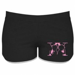 Жіночі шорти Hunter X Hunter Line Art - PrintSalon