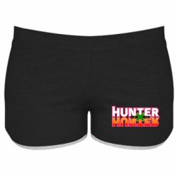 Женские шорты Hunter x Hunter logo - PrintSalon