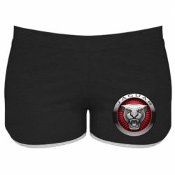 Женские шорты Jaguar Logo circle - PrintSalon