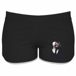 Женские шорты Kaneki Portrait - PrintSalon