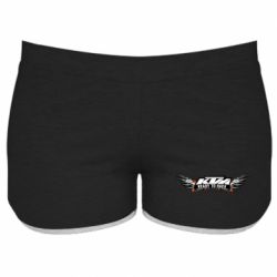 Женские шорты Ktm Ready to Race Wings - PrintSalon