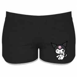 Женские шорты Kuromi hello kitty - PrintSalon