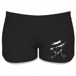 Жіночі шорти Luffy in a hat - PrintSalon