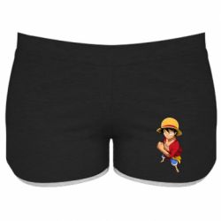Женские шорты Манки Д. Луффи - PrintSalon