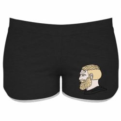 Женские шорты Meme Man Nordic Gamer - PrintSalon