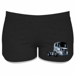 Женские шорты MEN truck - PrintSalon