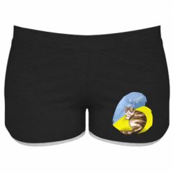 Женские шорты Не забывайте о нас - PrintSalon