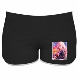 Женские шорты Ноль Два - PrintSalon