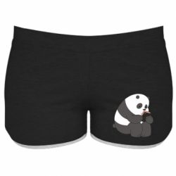 Женские шорты Панда лайк - PrintSalon
