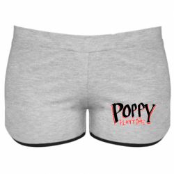 Женские шорты Poppy Playtime Logo - PrintSalon