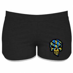 Жіночі шорти Punisher Coat of arms of Ukraine - PrintSalon