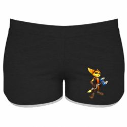 Жіночі шорти Ratchet & Clank game - PrintSalon