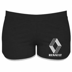 Женские шорты Renault Logo 1972 - PrintSalon