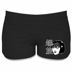 Женские шорты Спираль - PrintSalon