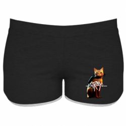 Женские шорты Stray main character - PrintSalon