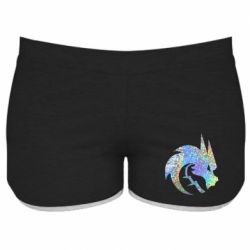 Женские шорты Team Spirit Hologram - PrintSalon