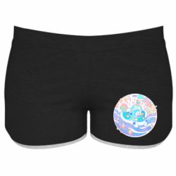 Женские шорты Ultra cute shark-PrintSalon Женские шорты Ultra cute shark