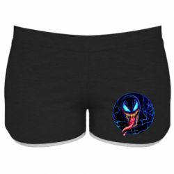 Жіночі шорти Venom black and blue style - PrintSalon
