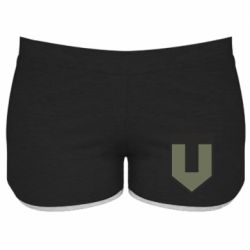Женские шорты ЗСУ лого - PrintSalon