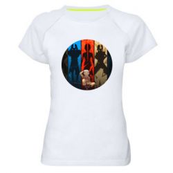 Женская футболка для спорта Aang Art