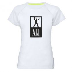 Женская футболка для спорта Ali - PrintSalon