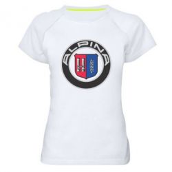 Жіноча футболка для спорту Alpina - PrintSalon