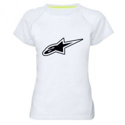 Жіноча футболка для спорту Alpinestars - PrintSalon
