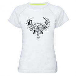 Жіноча футболка для спорту Angel - PrintSalon