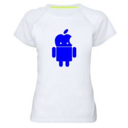 Женская футболка для спорта Apdroid-PrintSalon Женская футболка для спорта Apdroid