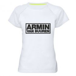 Женская футболка для спорта Armin - PrintSalon