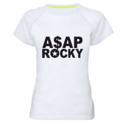 Женская футболка для спорта ASAP ROCKY - PrintSalon