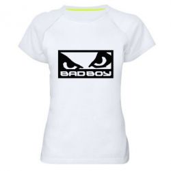 Женская футболка для спорта Bad Boy - PrintSalon