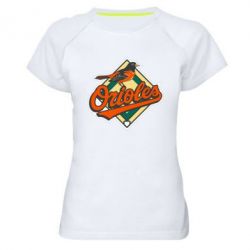 Женская футболка для спорта Baltimore Orioles - PrintSalon