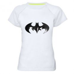 Жіноча футболка для спорту Batman "3d Logo" - PrintSalon