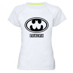 Жіноча футболка для спорту Batwoman - PrintSalon