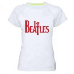 Женская футболка для спорта Beatles - PrintSalon