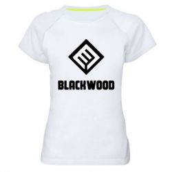 Женская футболка для спорта Blackwood Warface - PrintSalon