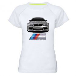 Женская футболка для спорта BMW M Power Car - PrintSalon