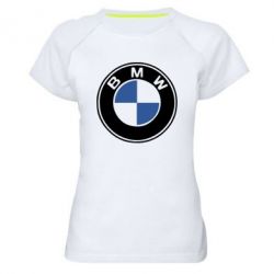 Женская футболка для спорта BMW - PrintSalon