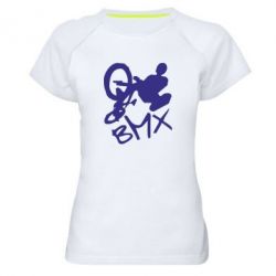 Женская футболка для спорта BMX - PrintSalon