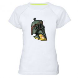 Женская футболка для спорта Boba Fett - PrintSalon