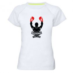 Женская футболка для спорта Boxing Fight Club