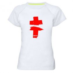 Женская футболка для спорта Brutto Logo - PrintSalon