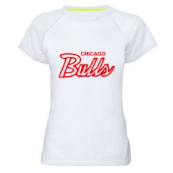 Жіноча футболка для спорту Bulls from Chicago - PrintSalon