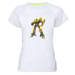 Женская футболка для спорта Bumblebee (Bee) - PrintSalon