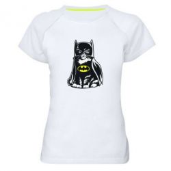 Женская футболка для спорта Cat Batman - PrintSalon