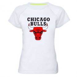 Жіноча футболка для спорту Chicago Bulls - PrintSalon