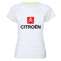 Женская футболка для спорта CITROEN 2 - PrintSalon